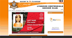 Desktop Screenshot of lynwoodsc.ca
